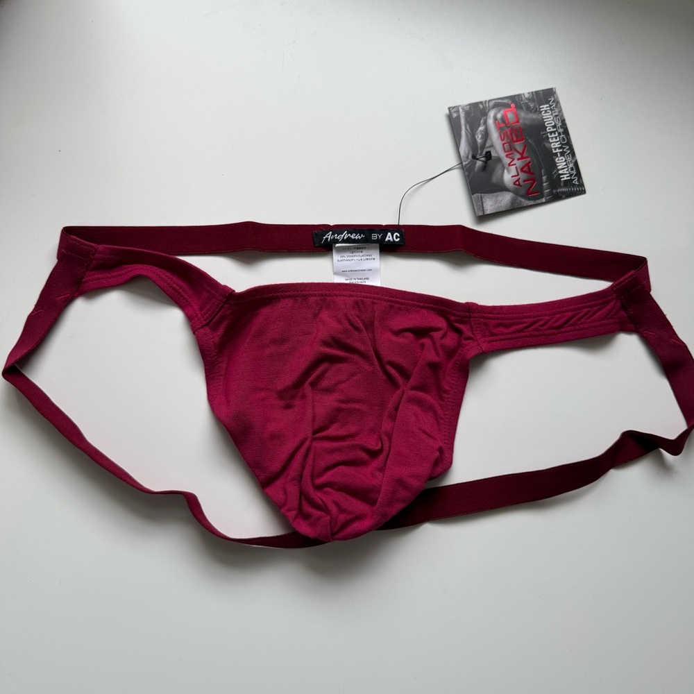 Andrew Christian jock Small Medium Large XL 28 29 30 31 32 33 34 35 36 37 38 NWT